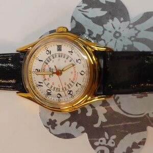 Pulsar NOS Leather Band Watch